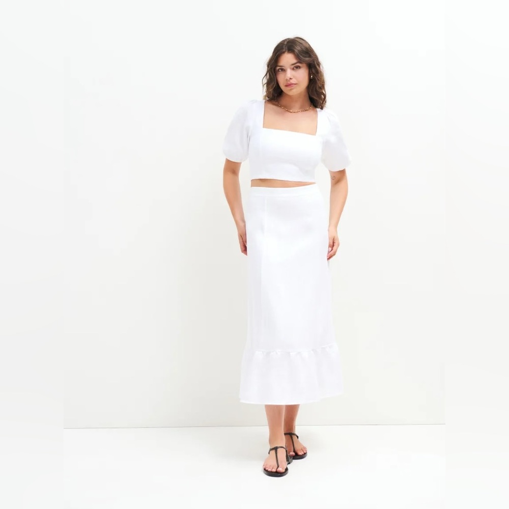 Yucca Linen Two Piece | Reformation
